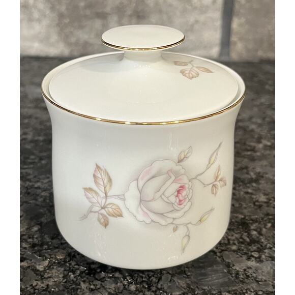 Johann Haviland Sweetheart Rose Sugar & Creamer Set Bavaria Germany - Picture 6 of 9